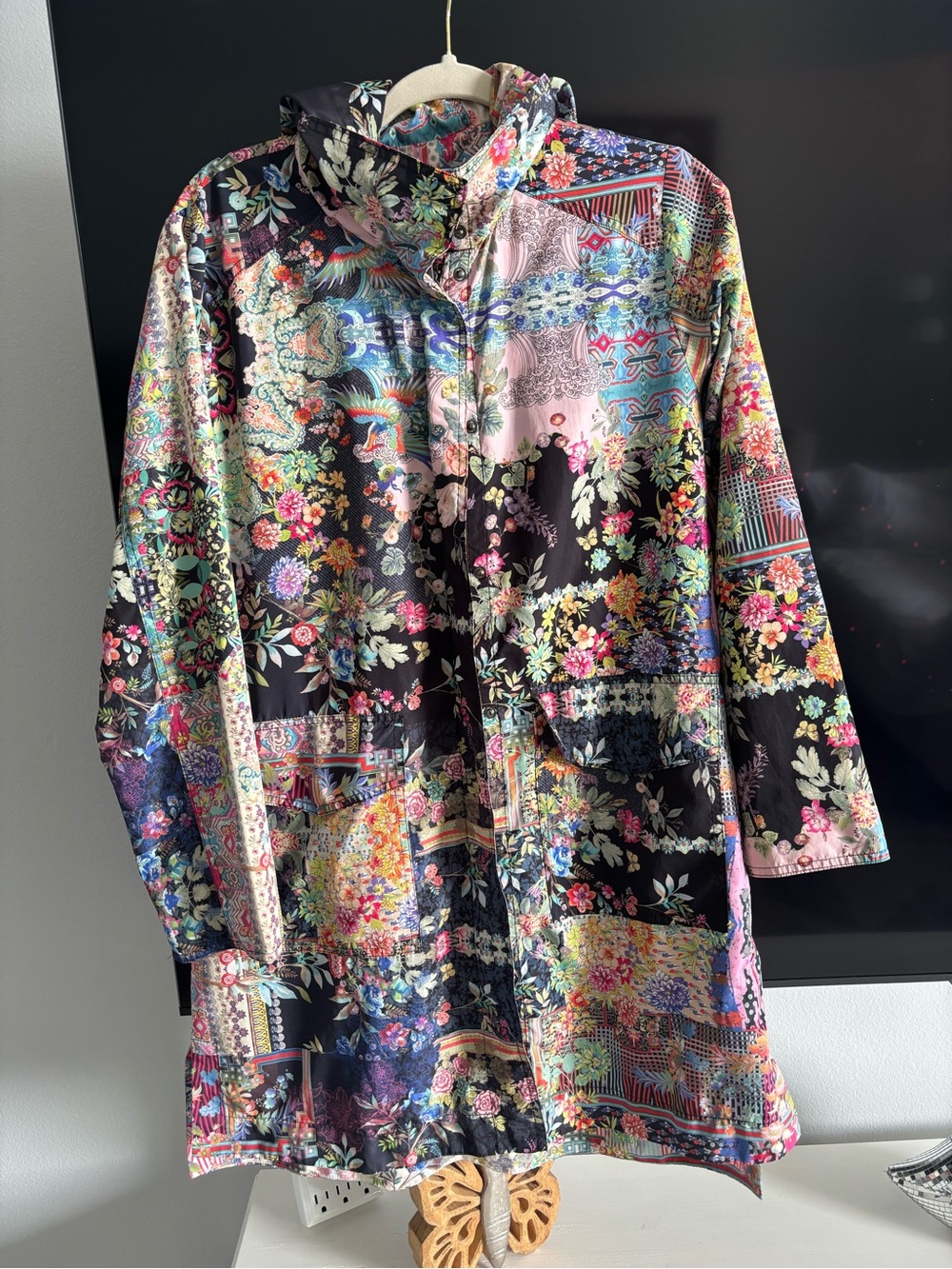 Johnny Was jacket oversized Reversible xs